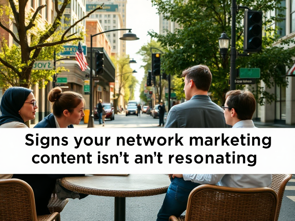 signs your network marketing content isnt resonating