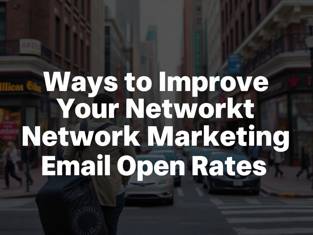 ways to improve your network marketing email open rates